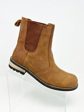 Kodiak Alma Chelsea Boots Womens Brown Slip-On Ankle Lug Sole Round Toe Size 7